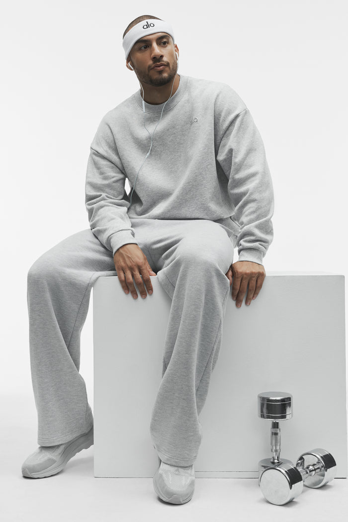 Accolade Crew Neck Pullover - Athletic Heather Grey