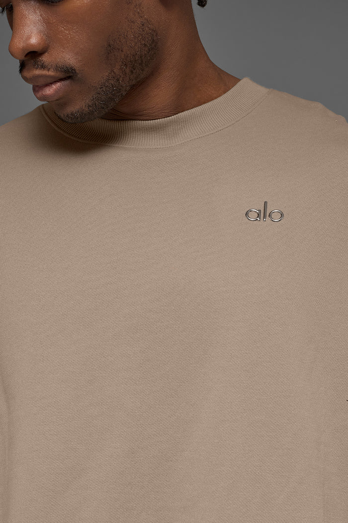 Accolade Crew Neck Pullover - Gravel