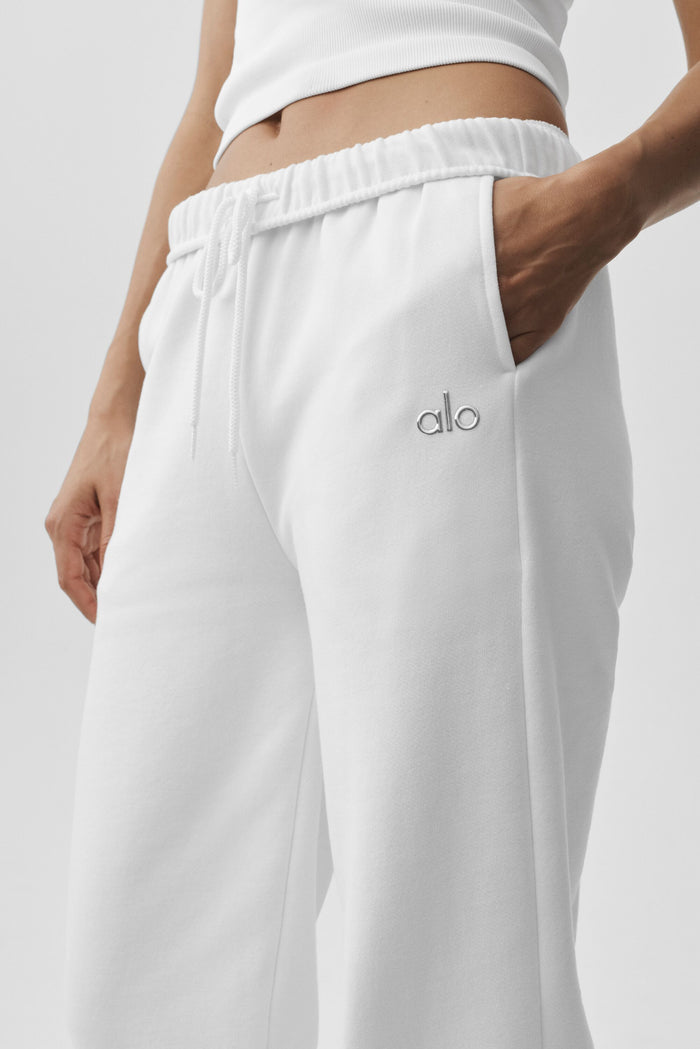 Accolade Sweatpant - White