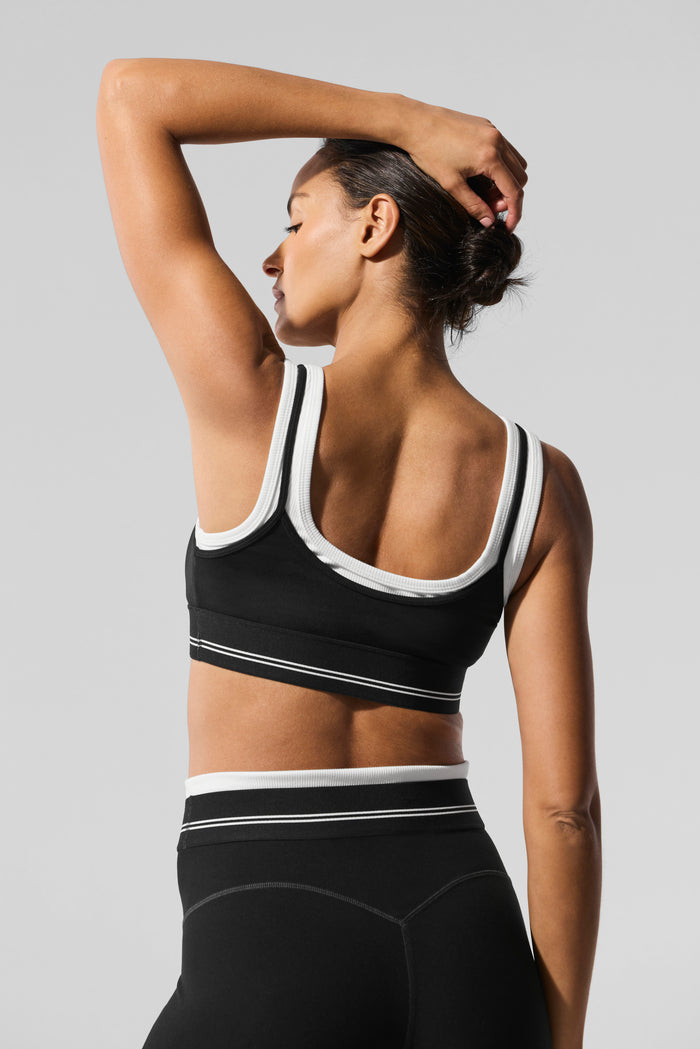 Airbrush Better Together Bra - Black/White