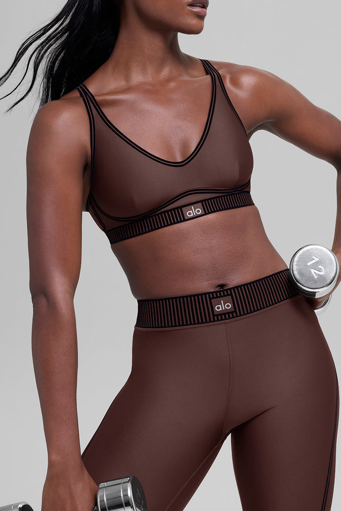 Airlift Line Up Bra - Brownstone
