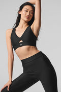 Airlift Mesh Just Right Bra - Black