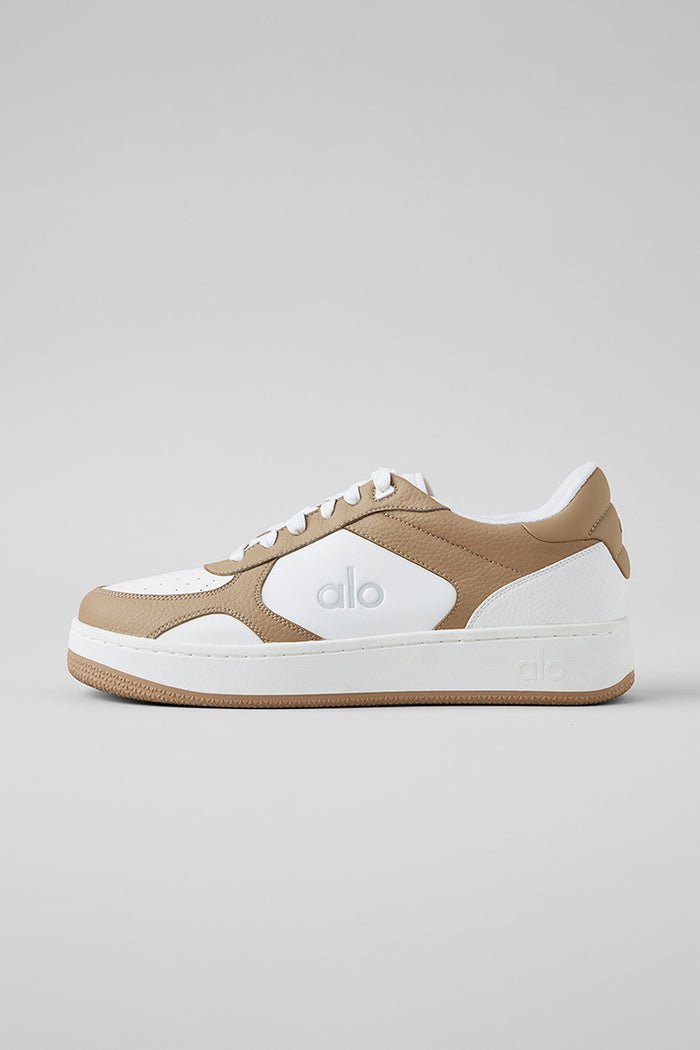 ALO Recovery Mode Sneaker (Unisex) - Gravel/White