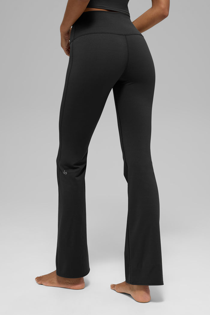 ALO Softsculpt High-Waist Bootcut Legging (Regular) - Black
