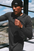 ALO Vapor Crewneck Long Sleeve - Anthracite