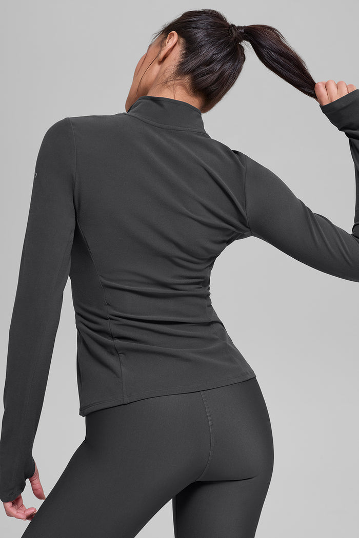 Alosoft 1/2 Zip Rapid Pullover - Anthracite