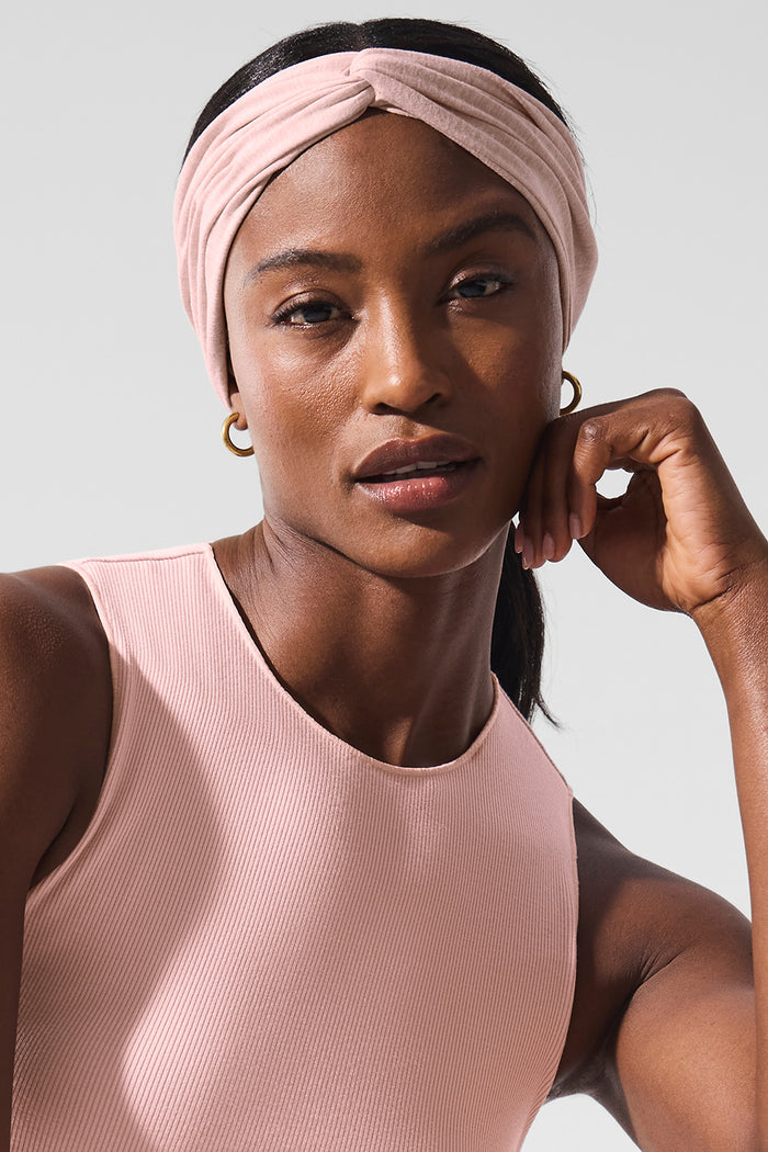 Alosoft Headband - Pink Quartz Heather