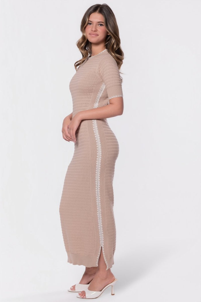 Amaya Dress (Beige)
