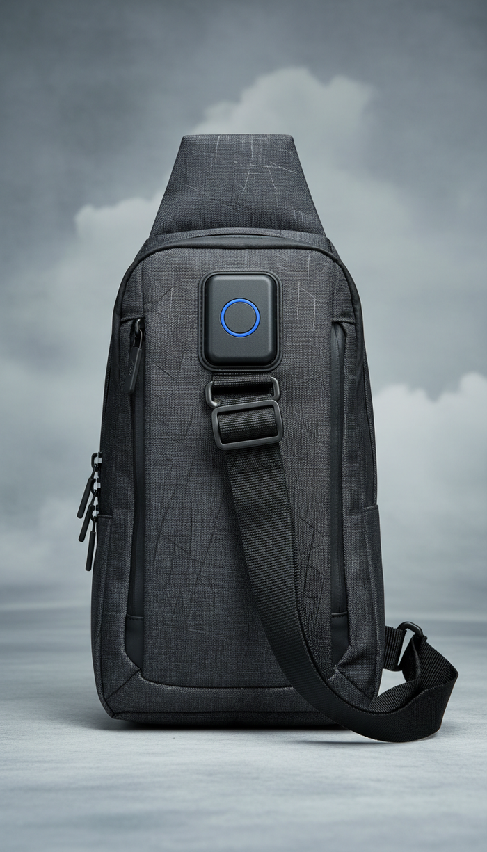 Anti-Theft Sling Bag with USB Charging Port