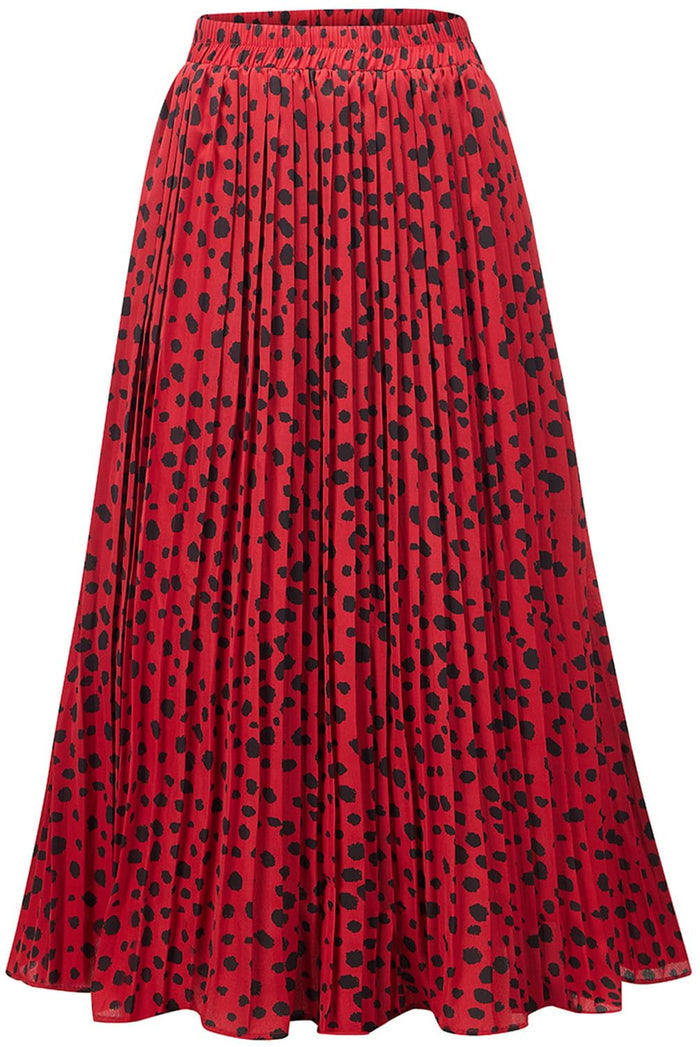 A-leopard Red / X-Small