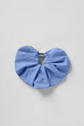 Bead It Oversized Scrunchie - Crystal Clear Blue