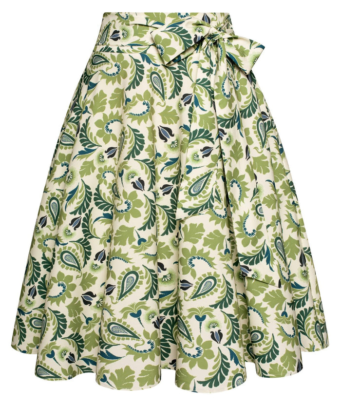 Green Printed Pattern / Small