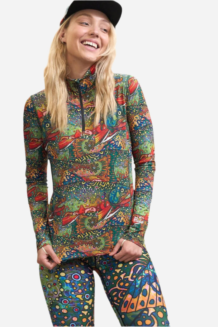 Brookie 1/4 Zip Sunshirt - FisheWear