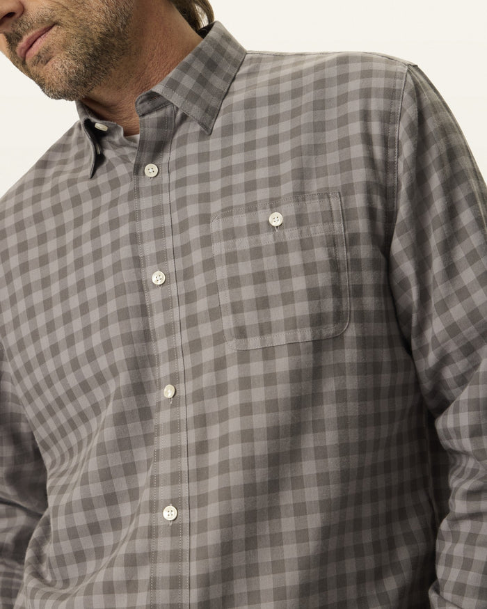 Brushed Twill Shirt, Classic Fit