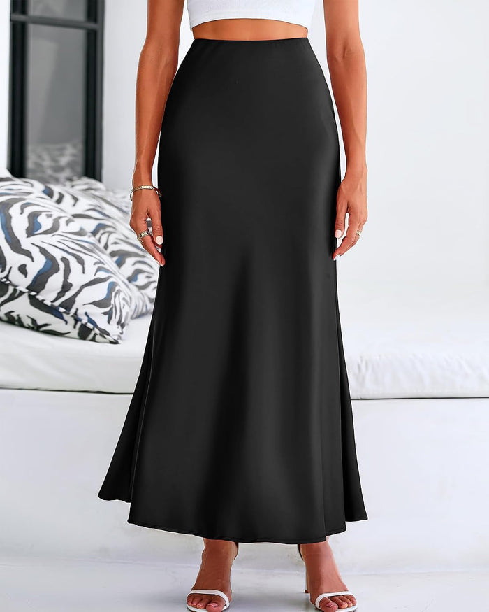BTFBM Maxi Skirts for Women Business Casual