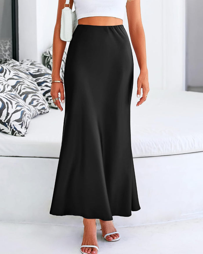 BTFBM Maxi Skirts for Women Business Casual
