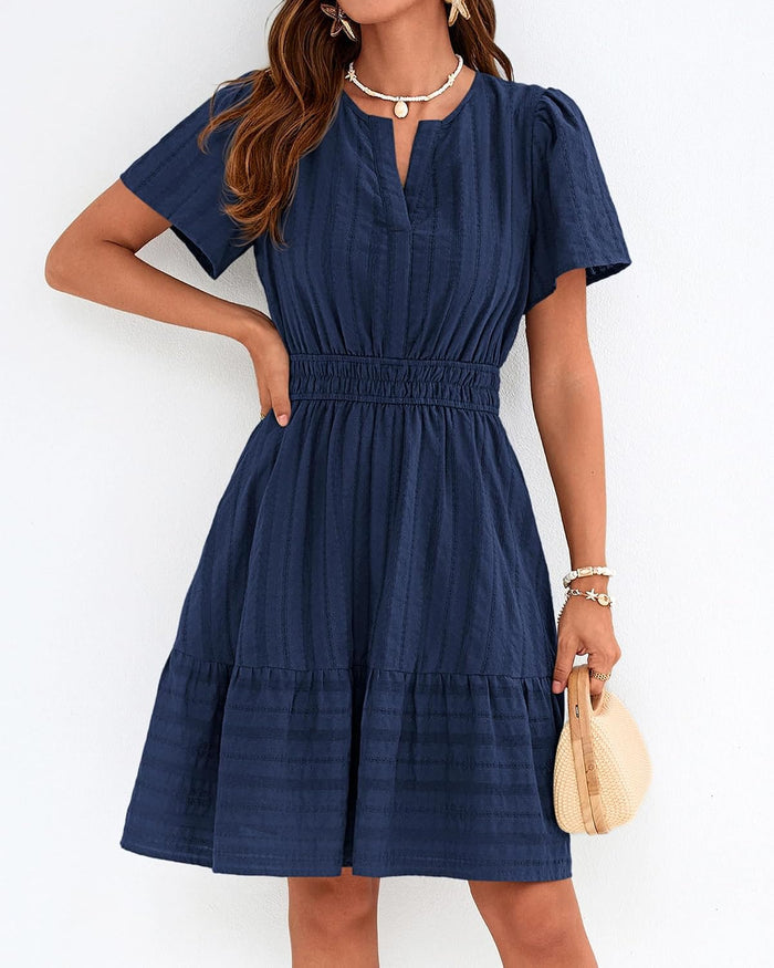 BTFBM Womens Summer 2026 Casual Mini Dresses