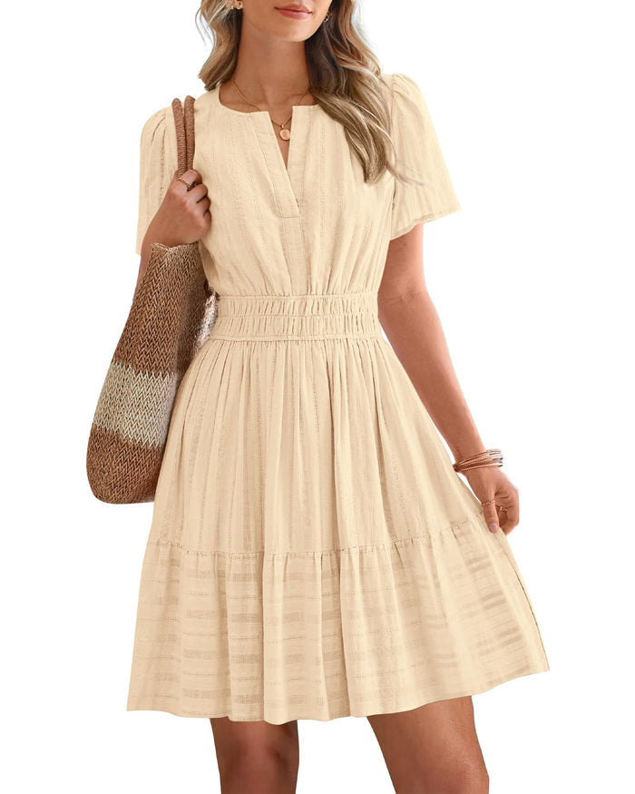 BTFBM Womens Summer 2026 Casual Mini Dresses