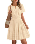 BTFBM Womens Summer 2026 Casual Mini Dresses