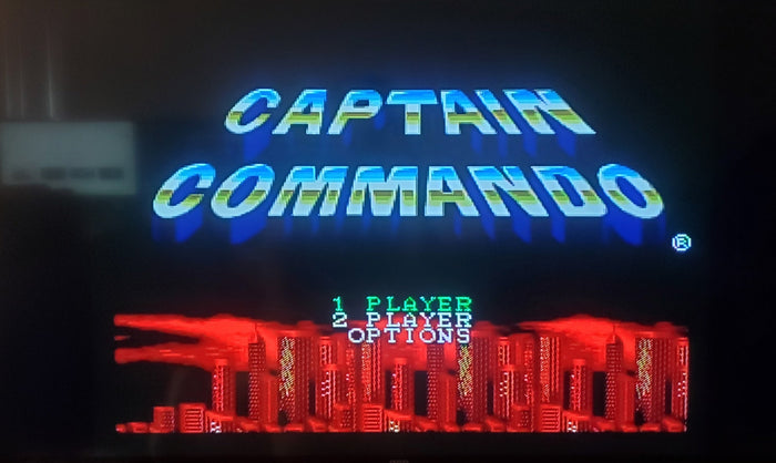 Captain Commando SNES Video Game Cartridge Super Nintendo 1995