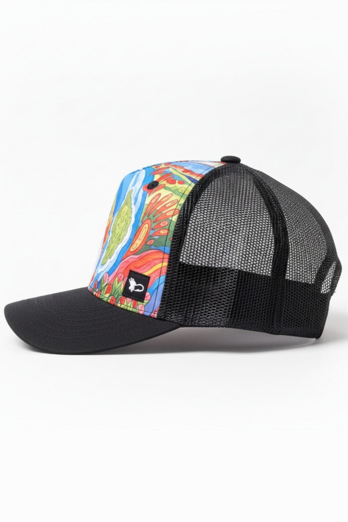 Charvana Abstract Trucker Hat - FisheWear