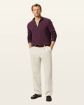 Comfort Khakis, Pleated, Relaxed Fit