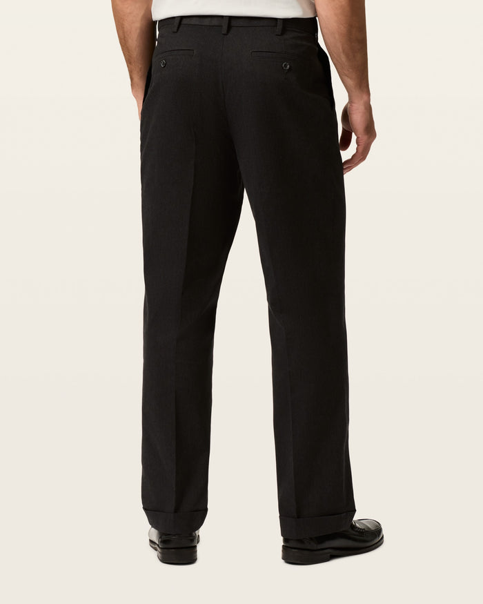 Comfort Khakis, Pleated, Relaxed Fit