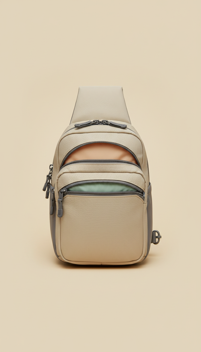 Compact travel sling bag