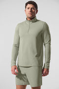 Conquer 1/4 Zip Reform Long Sleeve - Limestone