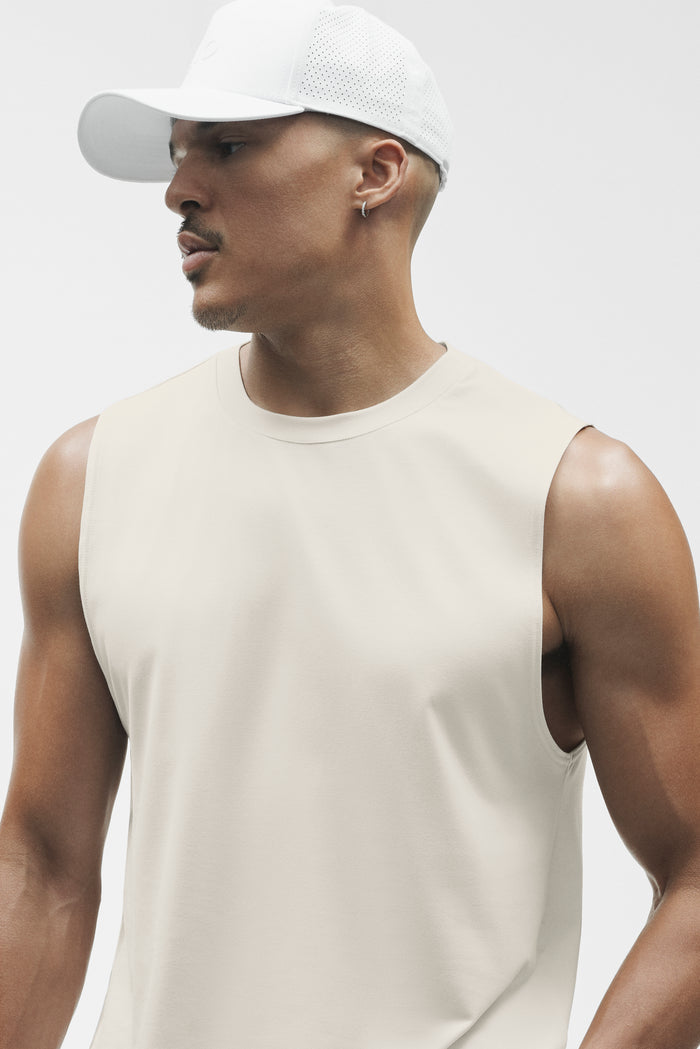 Conquer Muscle Tank - Bone