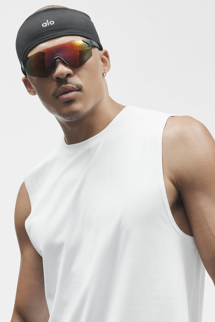 Conquer Muscle Tank - White