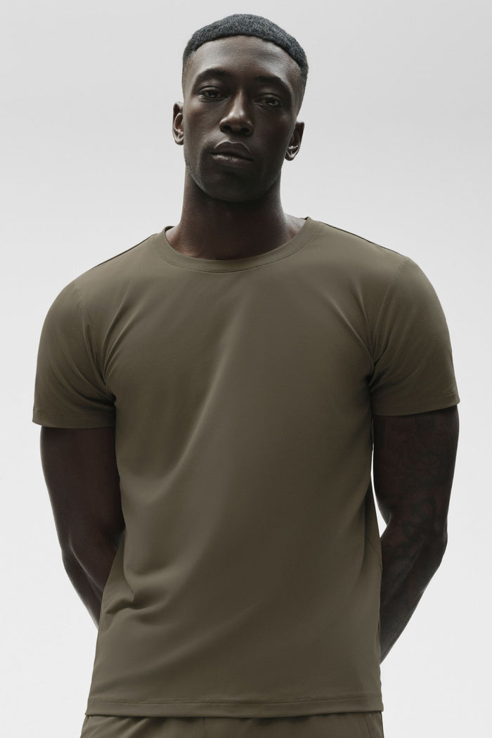 Conquer Reform Crewneck Short Sleeve - Olive Tree