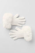 Courchevel Cashmere Gloves - Ivory