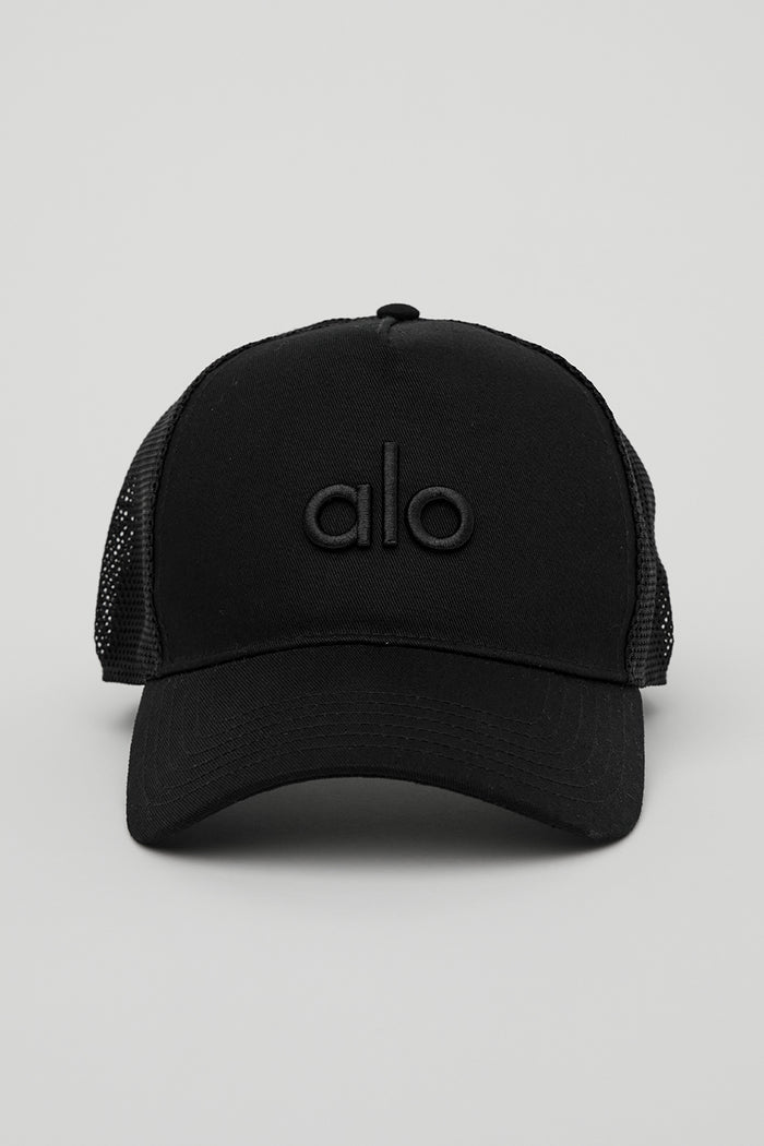 District Trucker Hat - Black