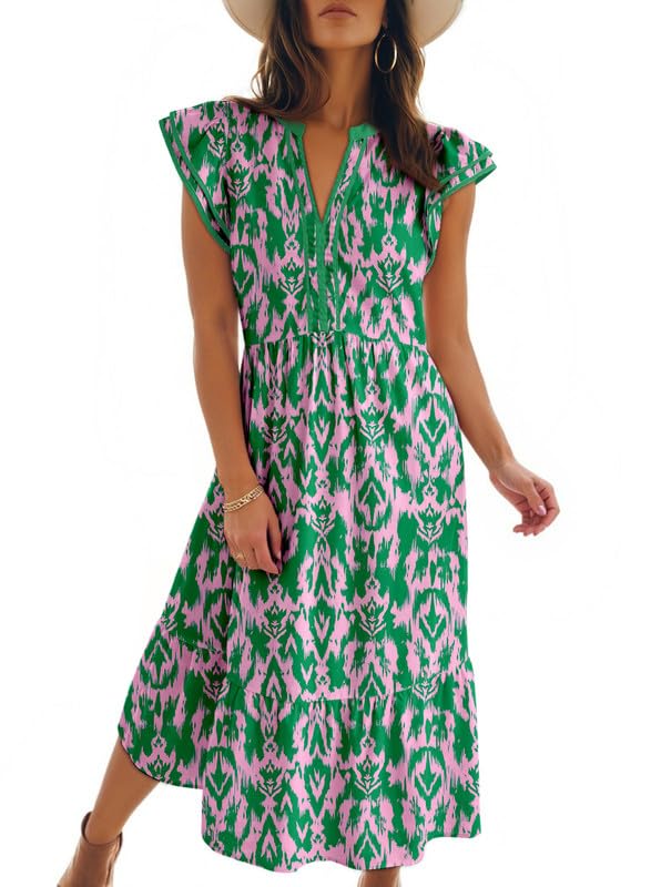 Green Floral / Small