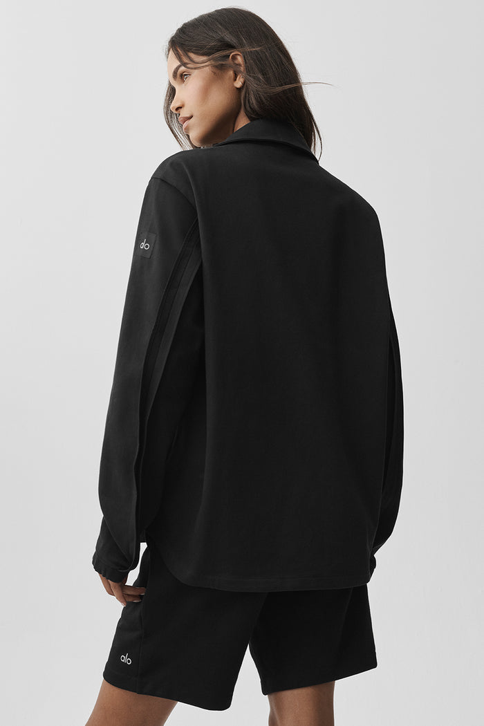 Edition Sueded Jacket - Black