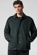 Edition Sueded Jacket - Charcoal Green