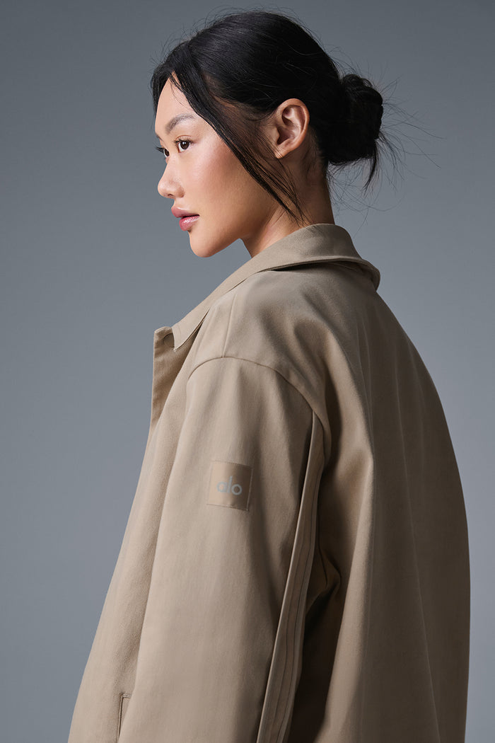 Edition Sueded Jacket - Gravel