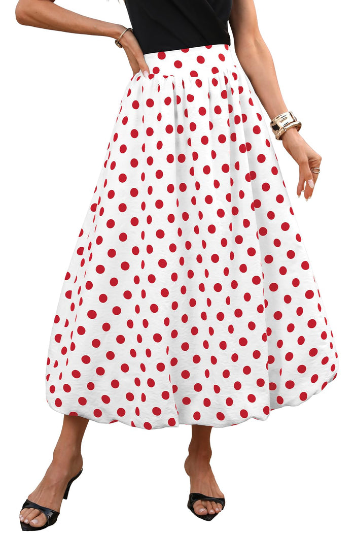 Red Polka Dots / X-Small
