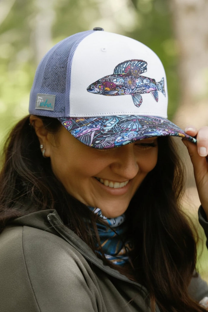 Enchanted Grayling Trucker Hat - FisheWear