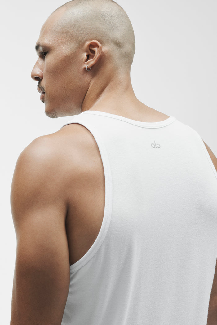 Everyday Modal Rib Tank - White