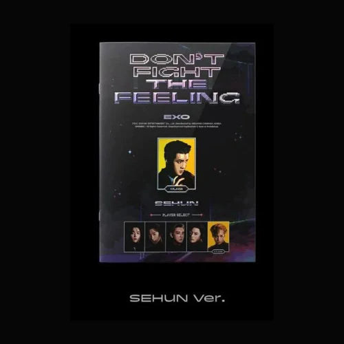 EXO DON'T FIGHT THE FEELING Special Album Expansion Ver - Sehun Version