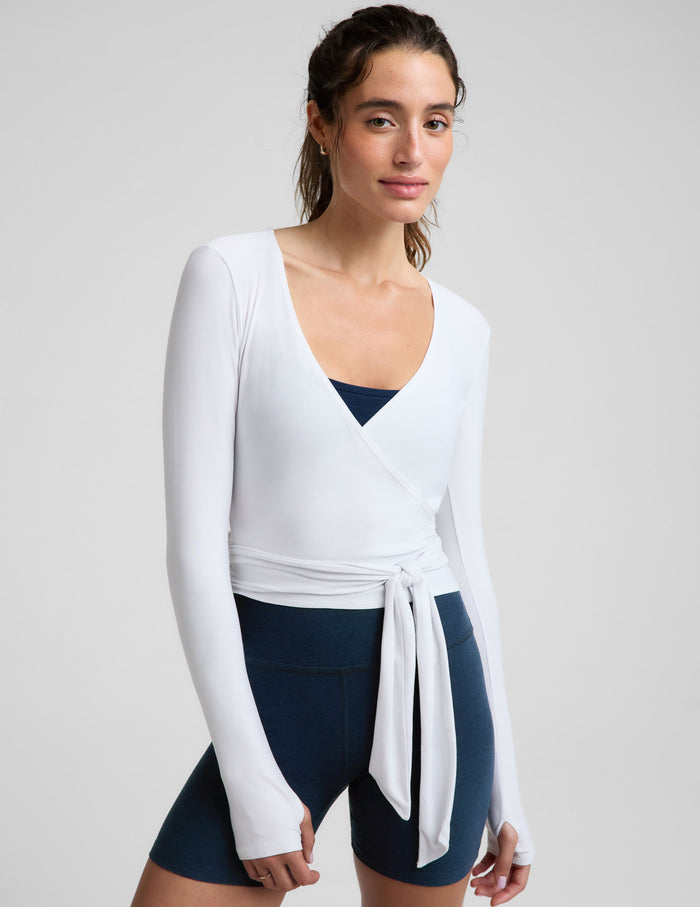 Featherweight Waist No Time Wrap Top