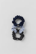 Fresh Mini Scrunchie 3-Pack - Winter Frost/Navy/Anthracite