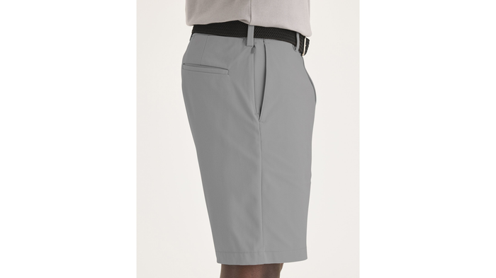 View of model wearing Sharkskin Go Airweave Short.