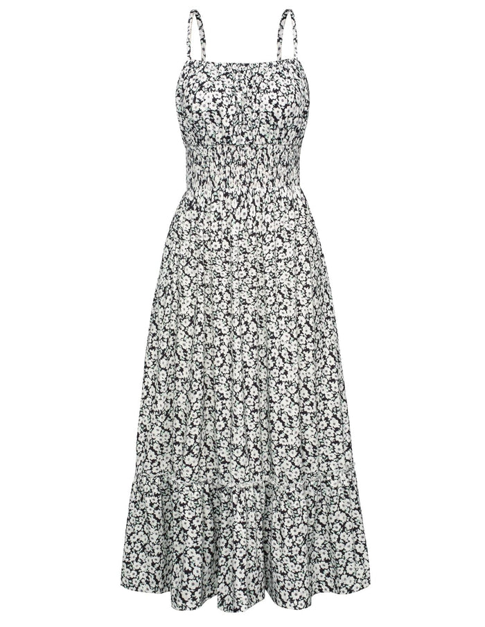 Black White Foral / Small