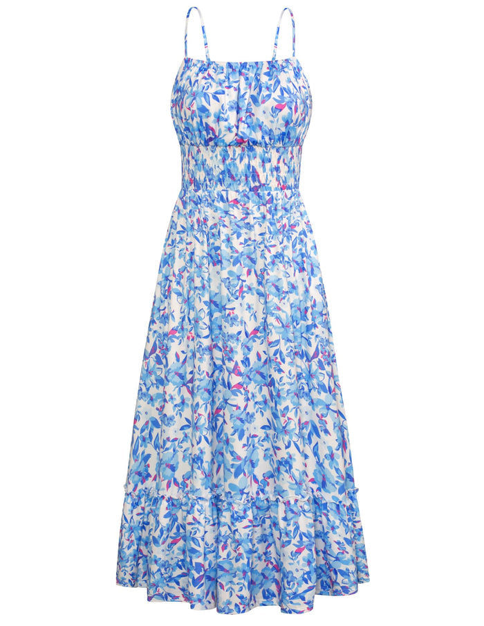 Blue Floral Bright / Small