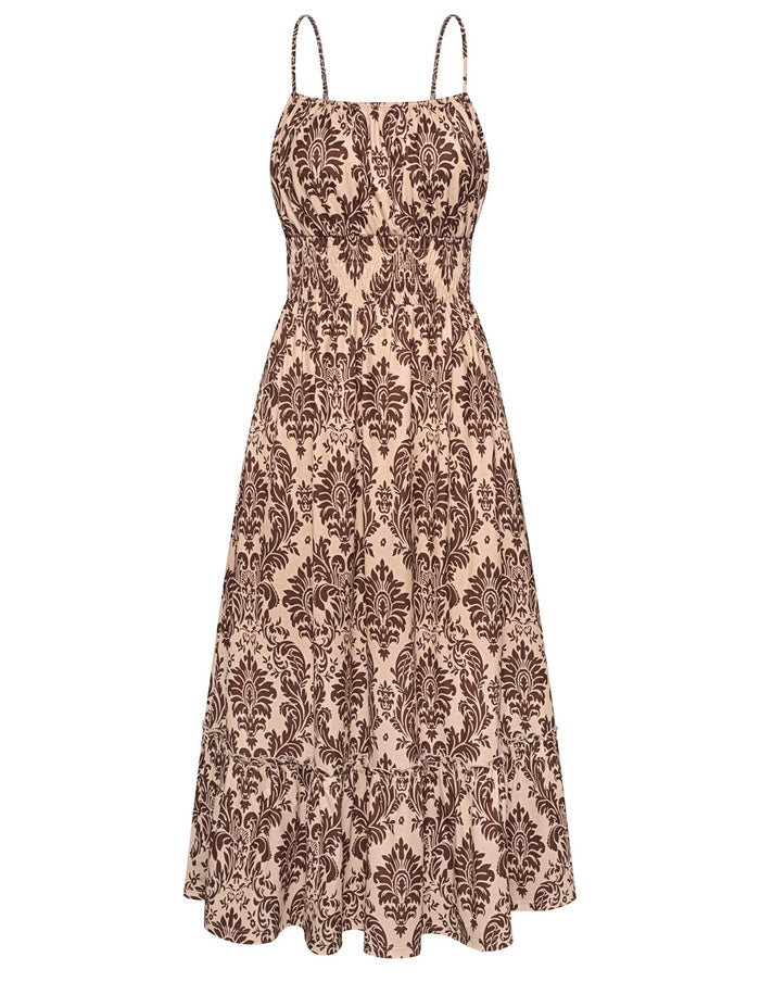 Brown Floral / Small
