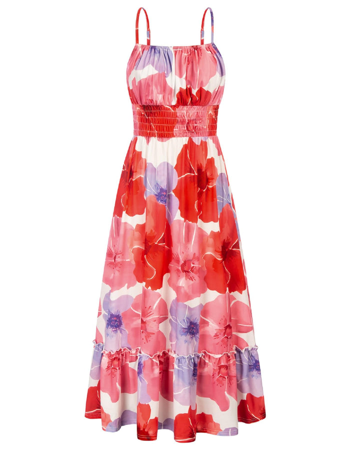 Red Floral / Small