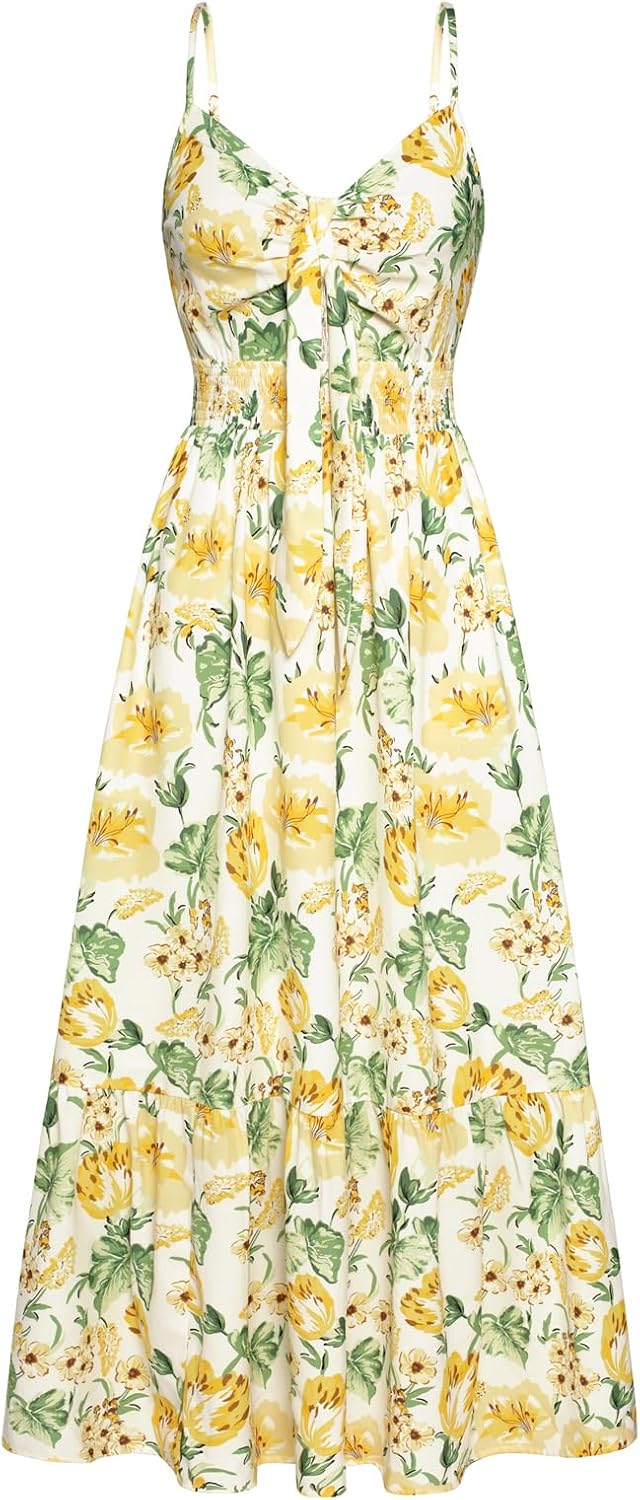 GRACE KARIN Womens Summer Maxi Floral Beach Dresses 2026